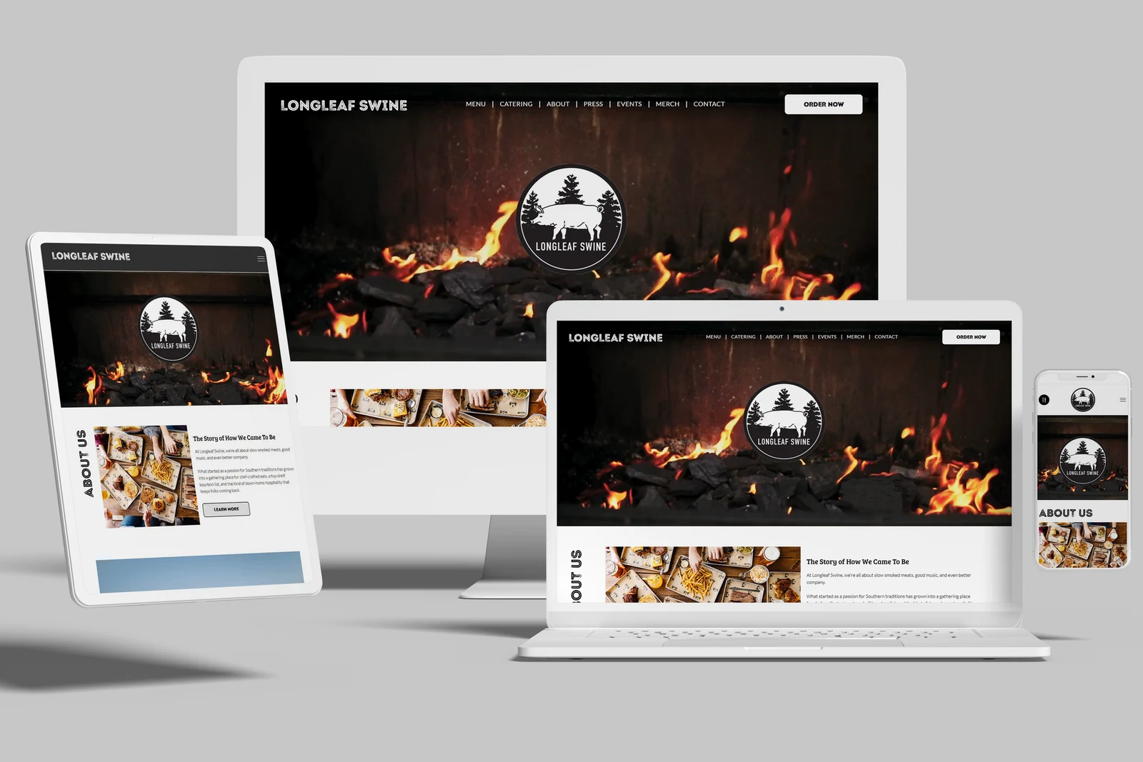 Restaurant website